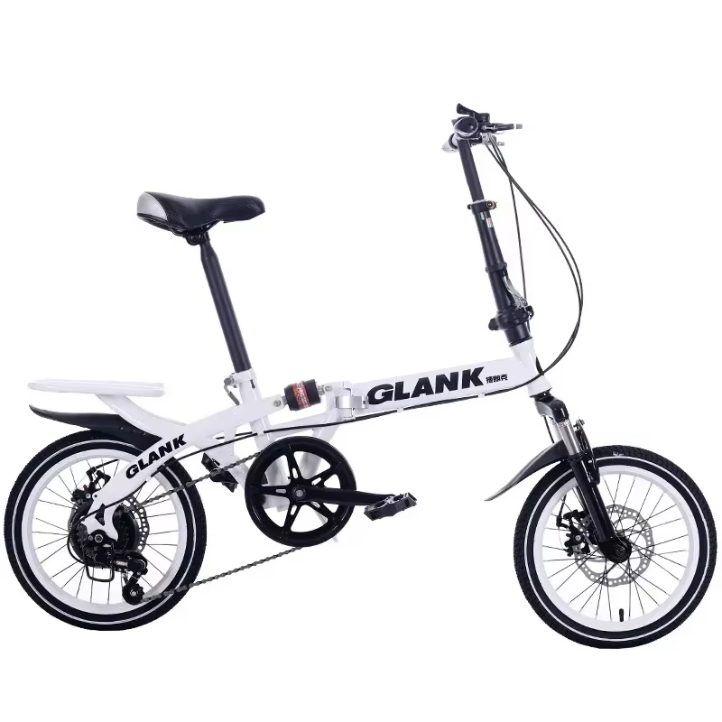 Vélo pliant pour adultes de 16 pouces, petit vélo de mobilité domestique pour enfants, vélo à vitess