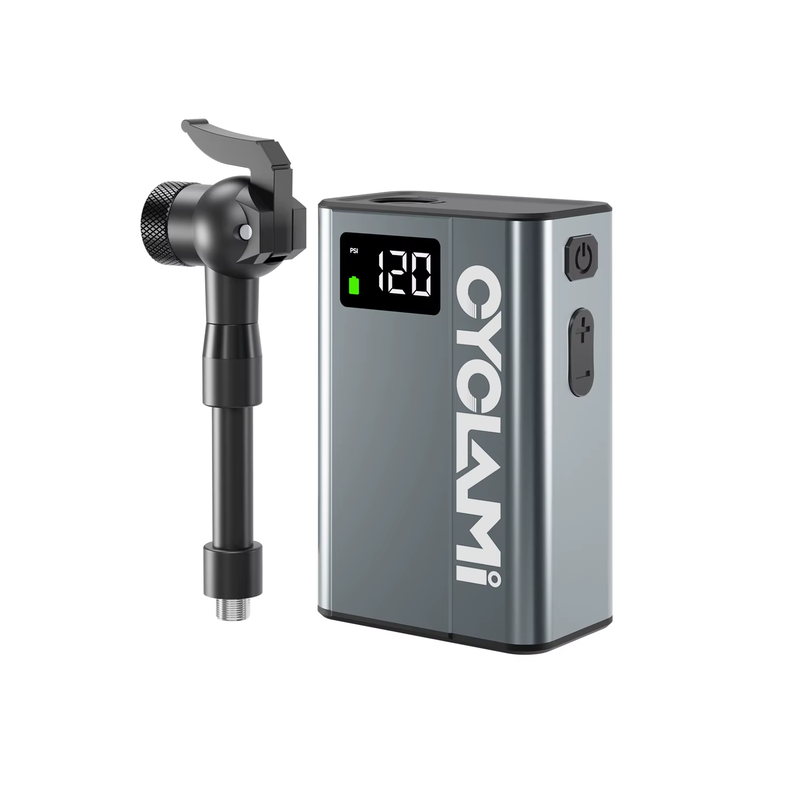 Pompe électrique Portable pour vélo, 120 PSI, en alliage d'aluminium, Mini gonfleur de pneus de vélo