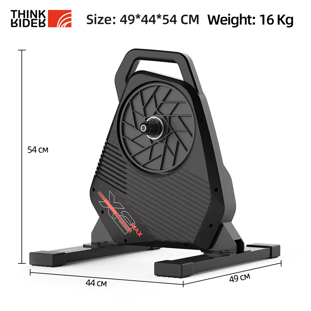 ThinkRider-Entraîneur de vélo intelligent X2Max, compteur de puissance intégré, vélo de route VTT, e