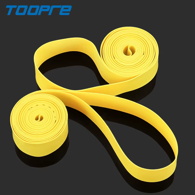 TOOPRE1 paire 2 pièces Tube de vélo Premium PVC jante bandes bandes vtt vélo de route pliant pneu re