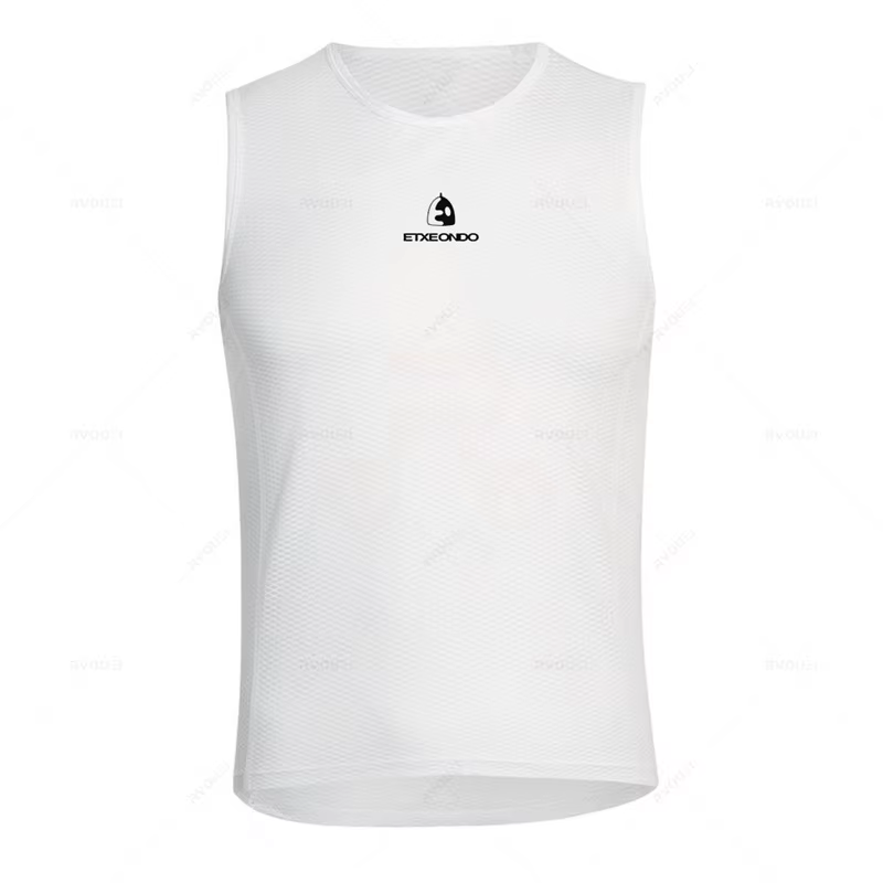 Équipe Etxeondo été hommes respirant cyclisme gilet sport descente maillots vélo court maille super