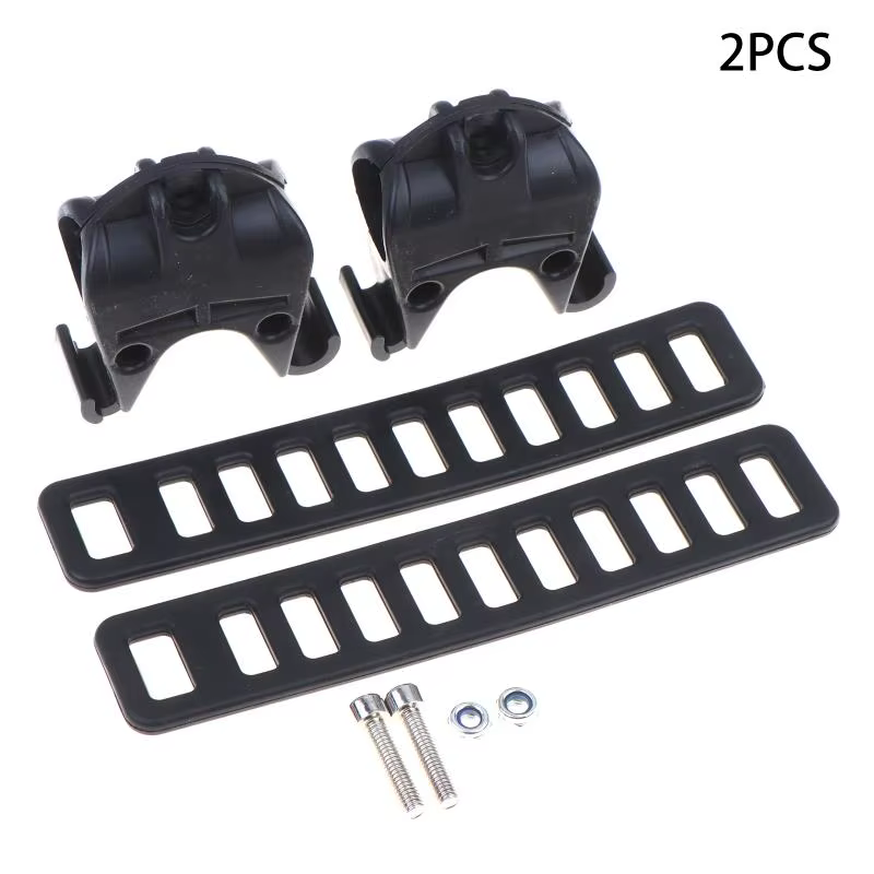 Support de fixation universel pour vélo sur toit de voiture, 2 pièces, antidérapant, robuste, pour l