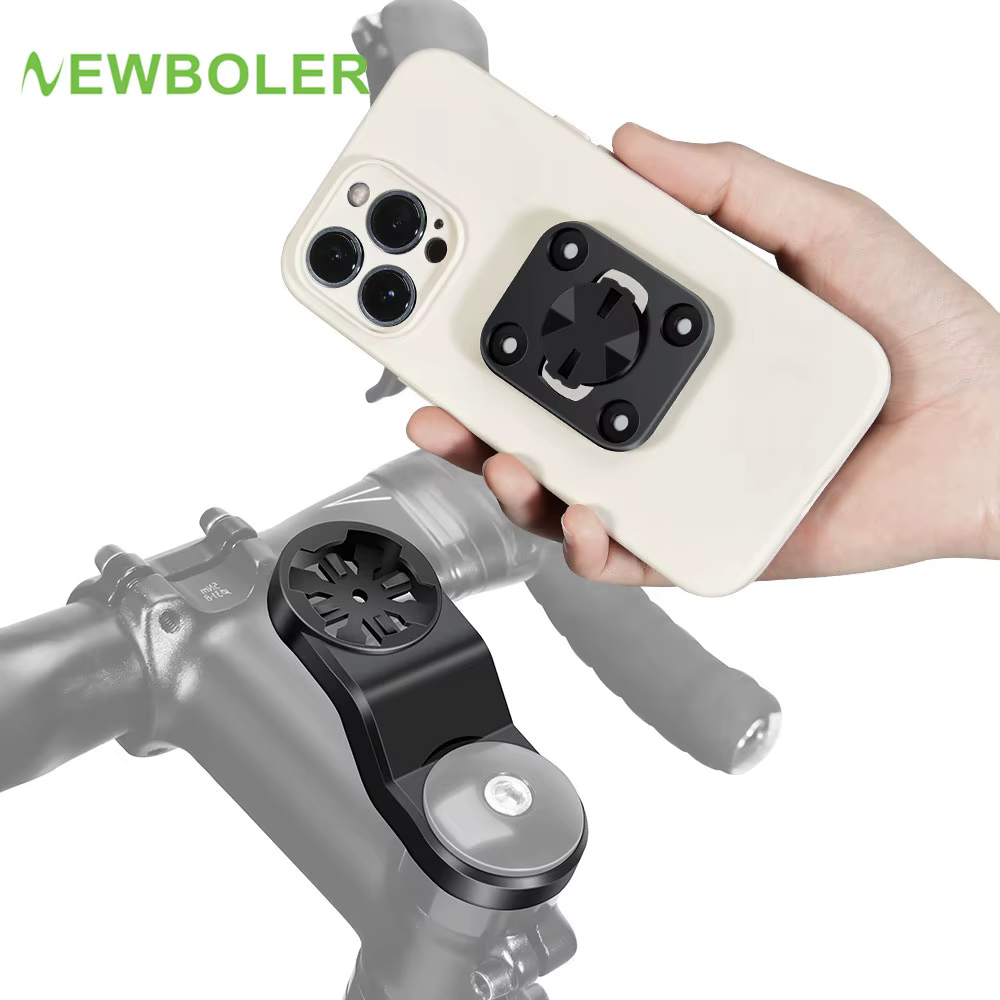 NEWBOLER support pour téléphone de vélo guidon central universel support de téléphone portable pour