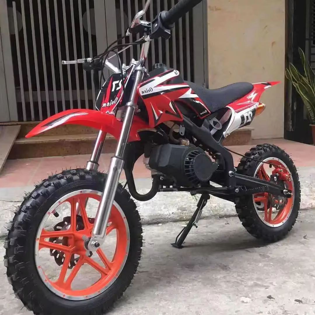 Vélo D343 49cc refroidi par air, moto à 2 temps, scooter à gaz Coad avec intervalles simples, freins