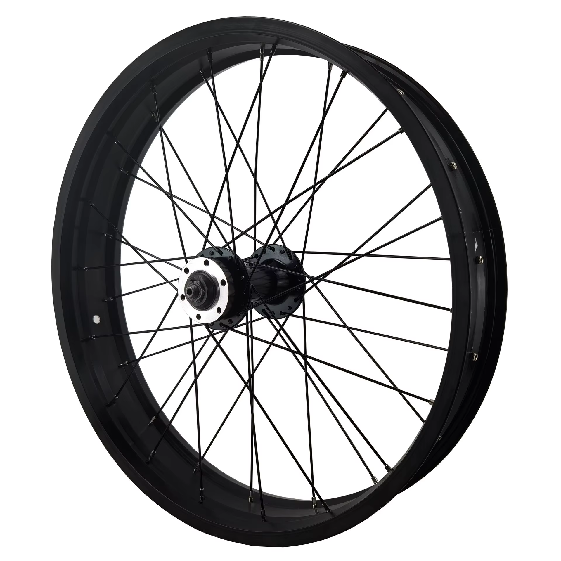 Gros vélo roue avant Ebike 20 et 26 pouces, frein à disque, intérieur 36H, extérieur 74mm, largeur 8