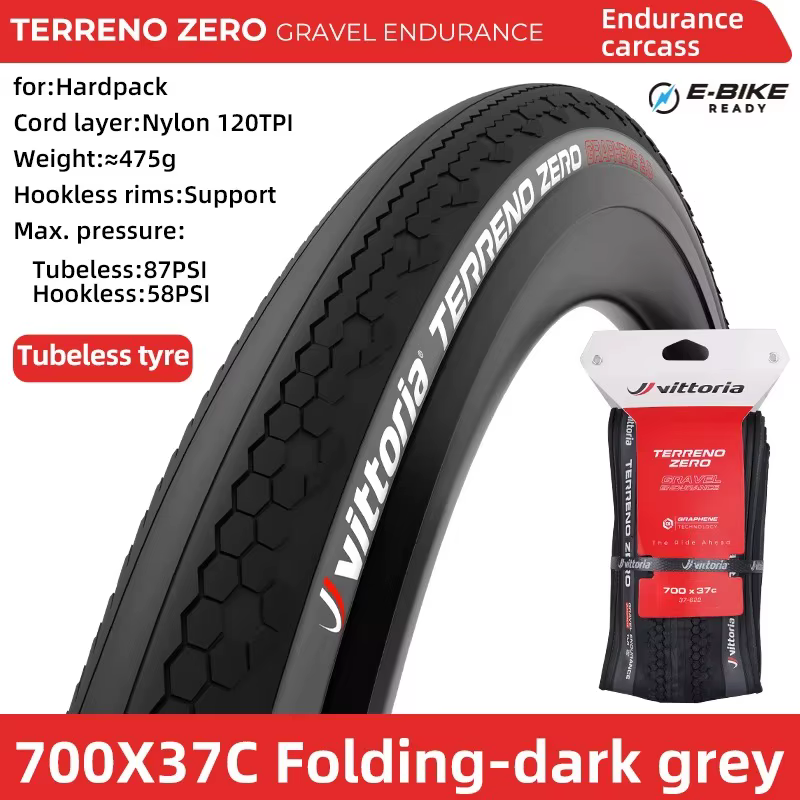 Vittoria TERRENO ZERO vélo de course gravier pneus de route vélo Tubeless pneu rigide 700x37C 700x40