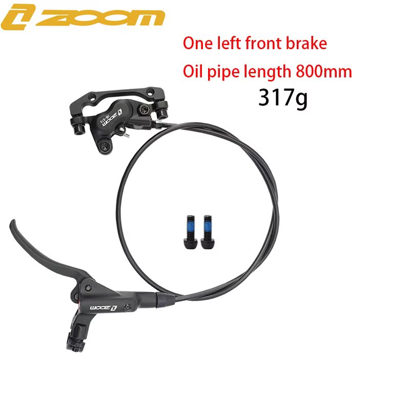 Freins à disque hydrauliques ZOOM HB876 à 4 pistons – Performance ultime pour le vélo de montagne! S