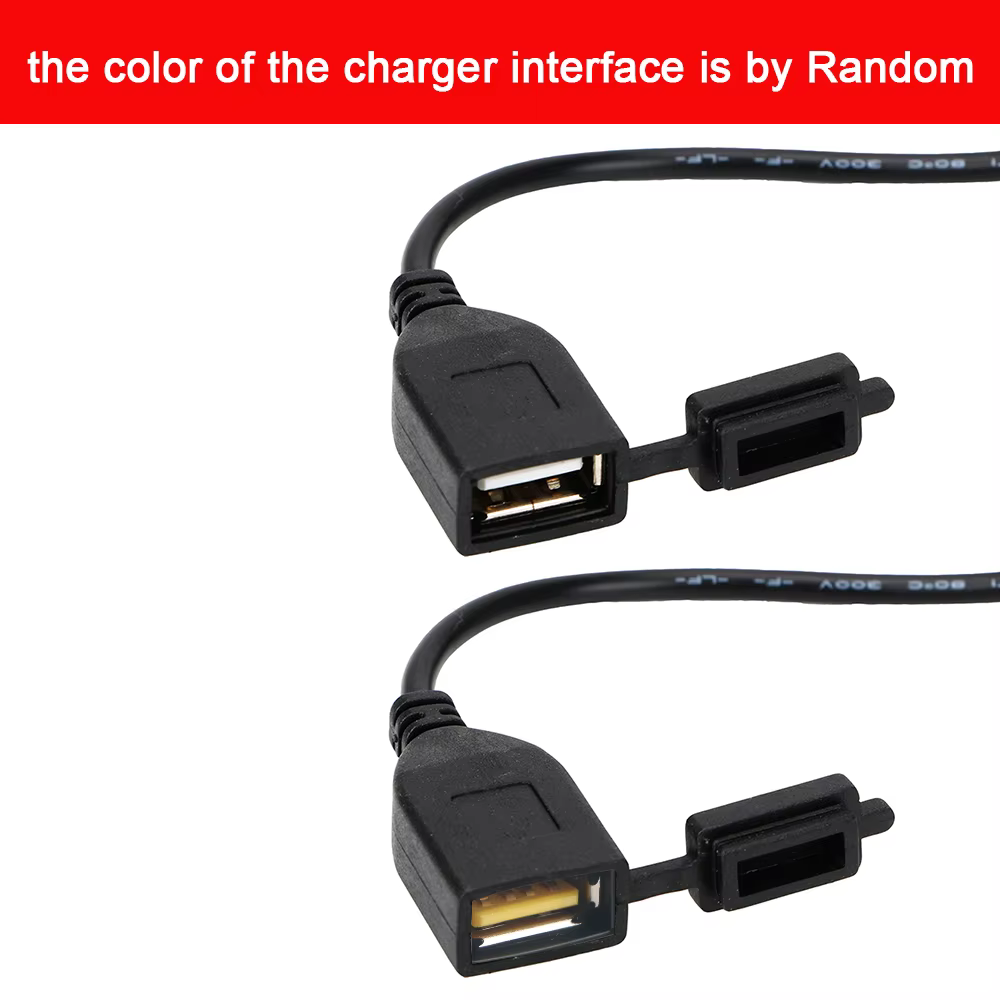 Prise USB pour moto, prise d'alimentation pour téléphone GPS, chargeur de guidon de moto, convertiss