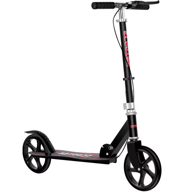 Trottinette Portable Pliable avec Guidon Réglable pour Enfant, Adolescent et Adulte, Ancien Système