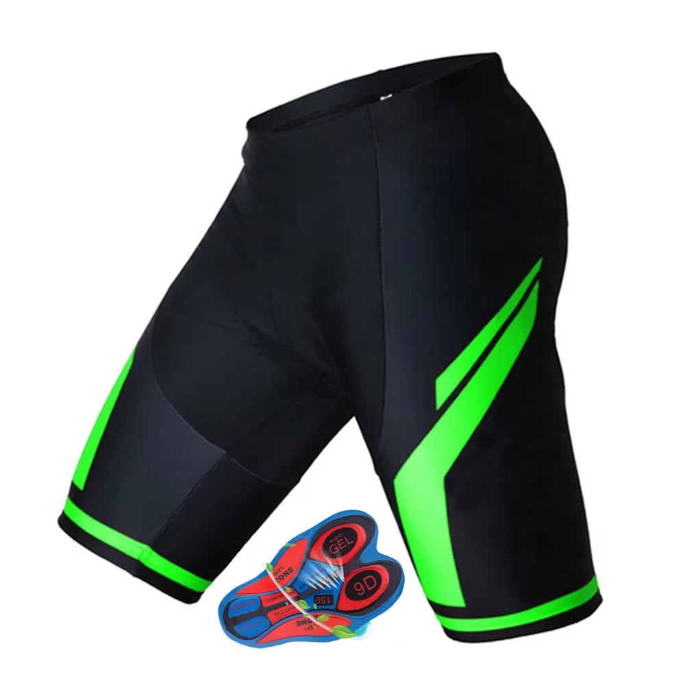 Nouveau Short de cyclisme été 9D Shorts rembourrés vélo multicolore court VTT collants pantalons