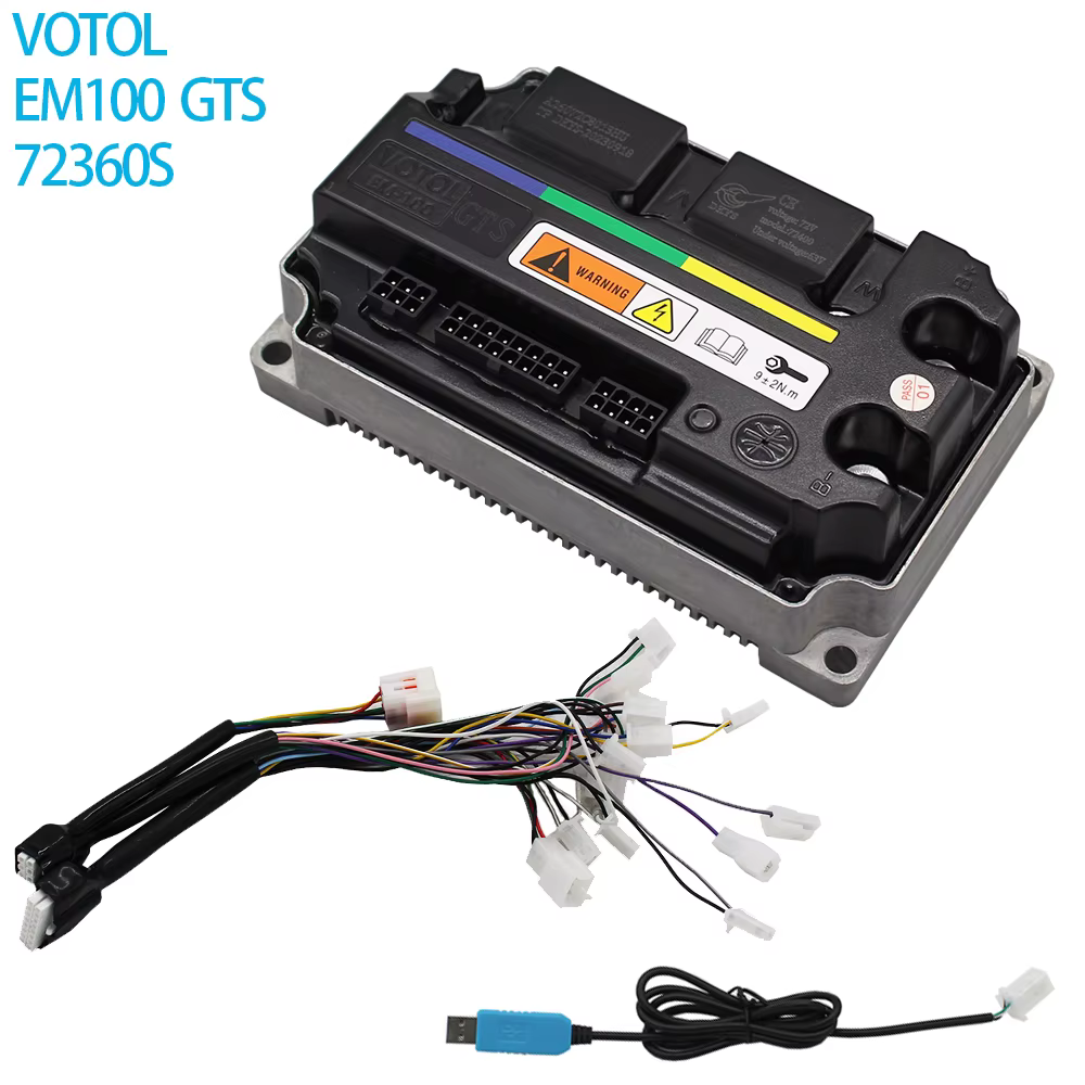 VOTOL-Contrôleur CC sans balais, moteur QS, moteur de moto électrique, scooter intelligent CED, EM10