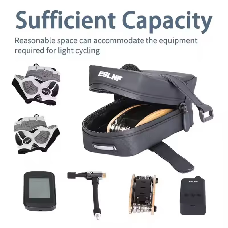 ESLNF-Sac à outils étanche sous le siège de vélo, sacoche de dégager de vélo de route, cyclisme, mon