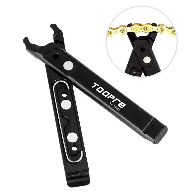 Pince à boucle de chaîne de vélo, chaîne de vélo de montagne, boucle à dégagement rapide, boucle mag