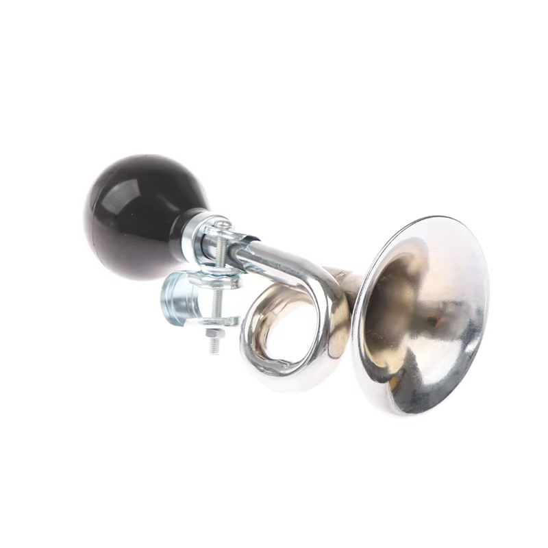 Klaxon à Air d'escargot de vélo, klaxon de vélo à bouche complète et fort, klaxon de vélo Vintage