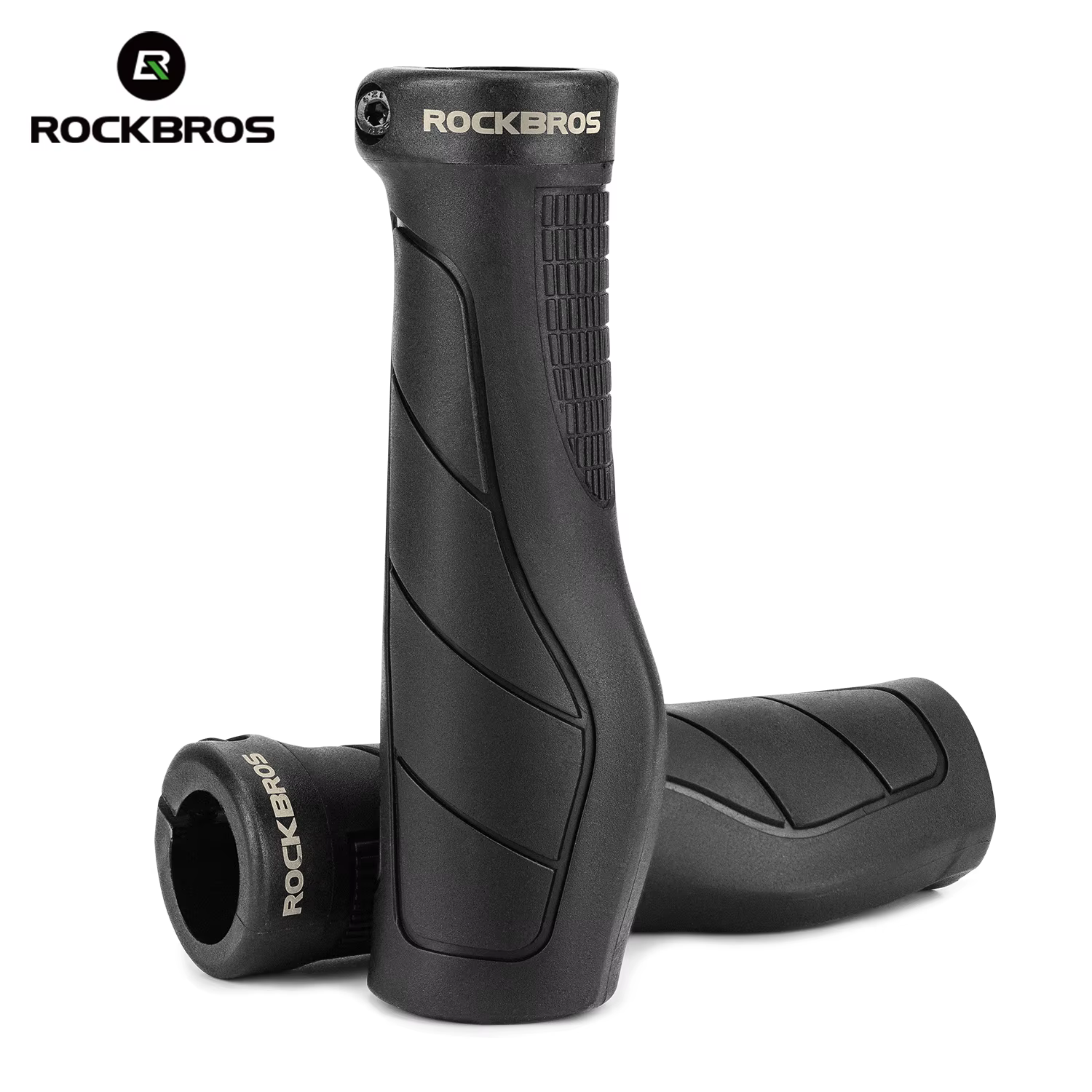Poignées de vélo ROCKBROS, antichoc, antidérapantes, confortables, avec système de verrouillage, acc