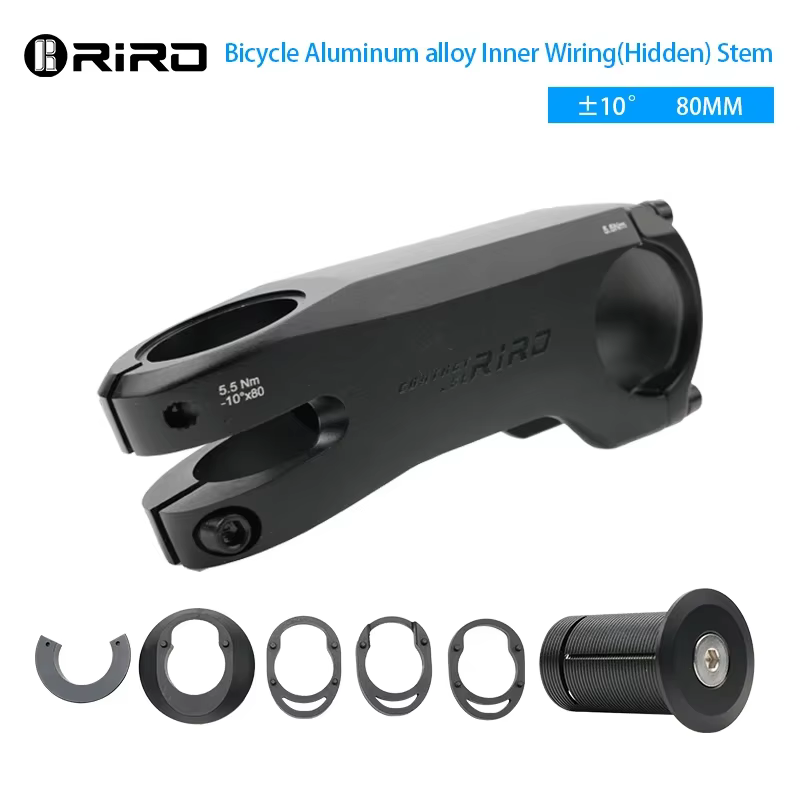RIRO tige de routage interne de vélo en alliage d'aluminium 28.6/31.8mm tige de câblage interne de v
