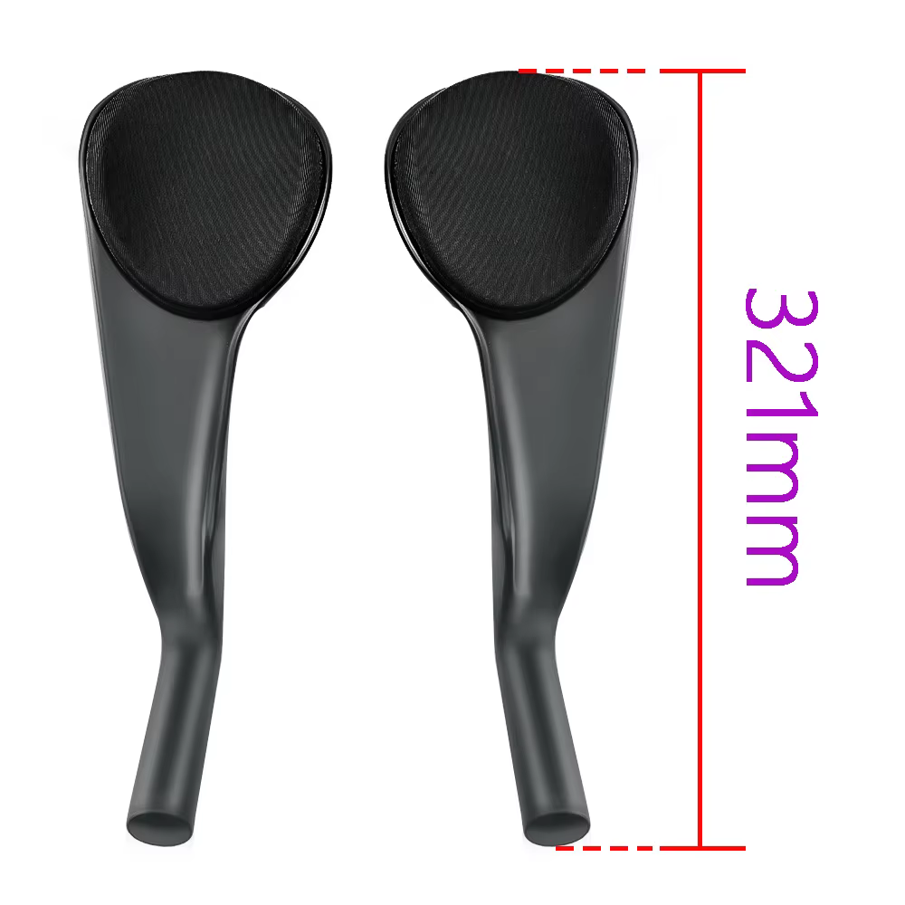 Guidon de repos TT en carbone pour vélo de route, extension de guidon de vélo de route en carbone, b