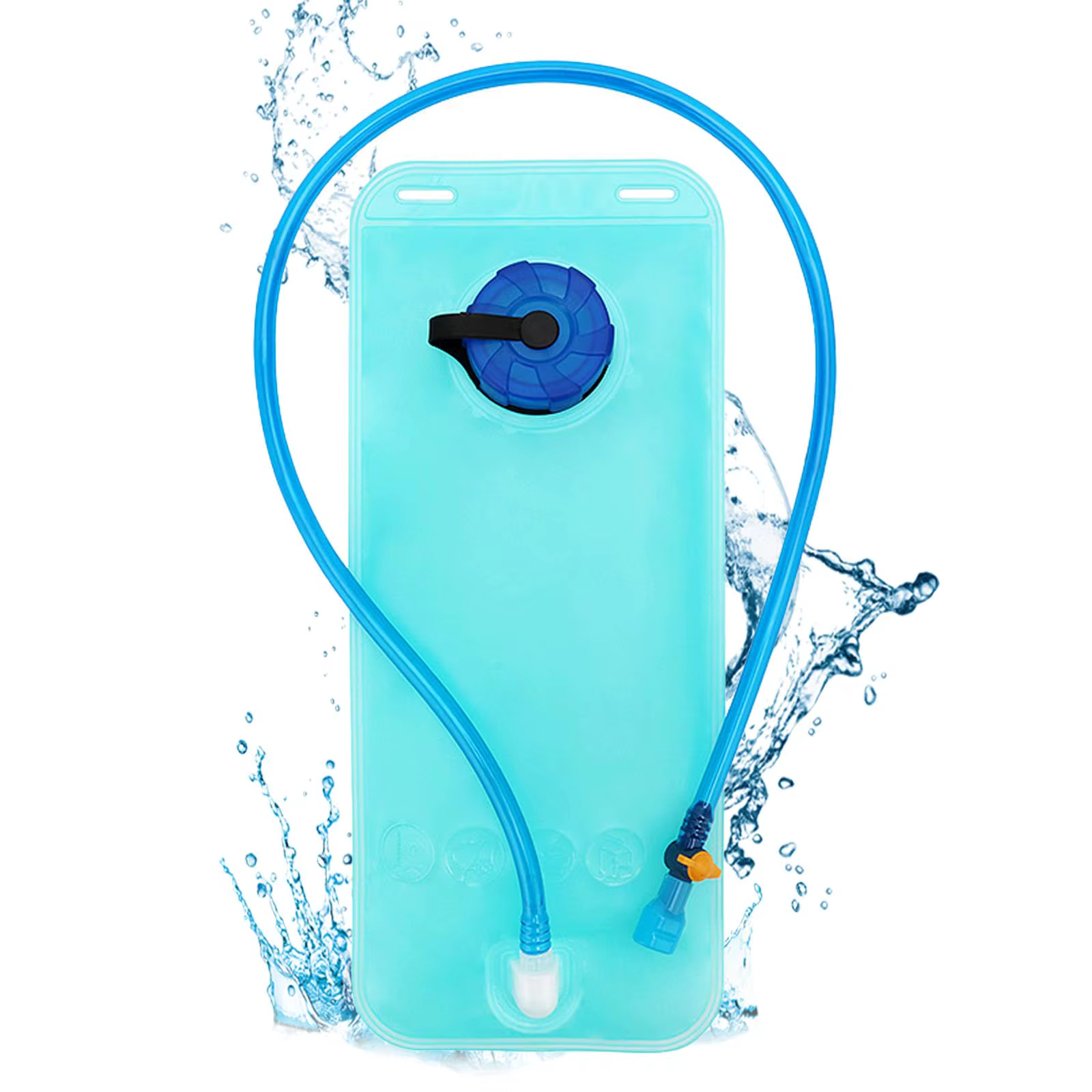 Sac à eau portable pour vélo, sac à eau de 2L de grande capacité, sac à dos de sport, sac à eau de q