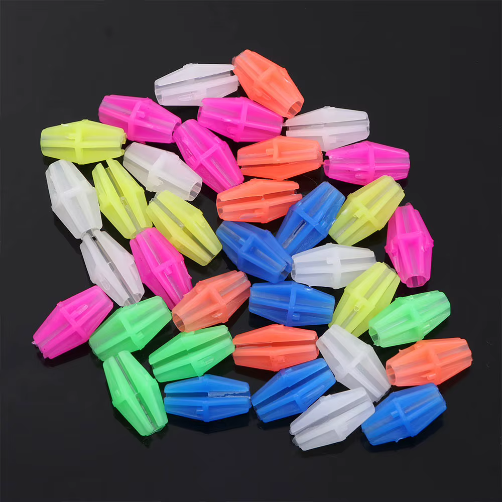 Clips de décorations colorées pour roue de vélo pour enfants, multi-documents, en plastique, perles