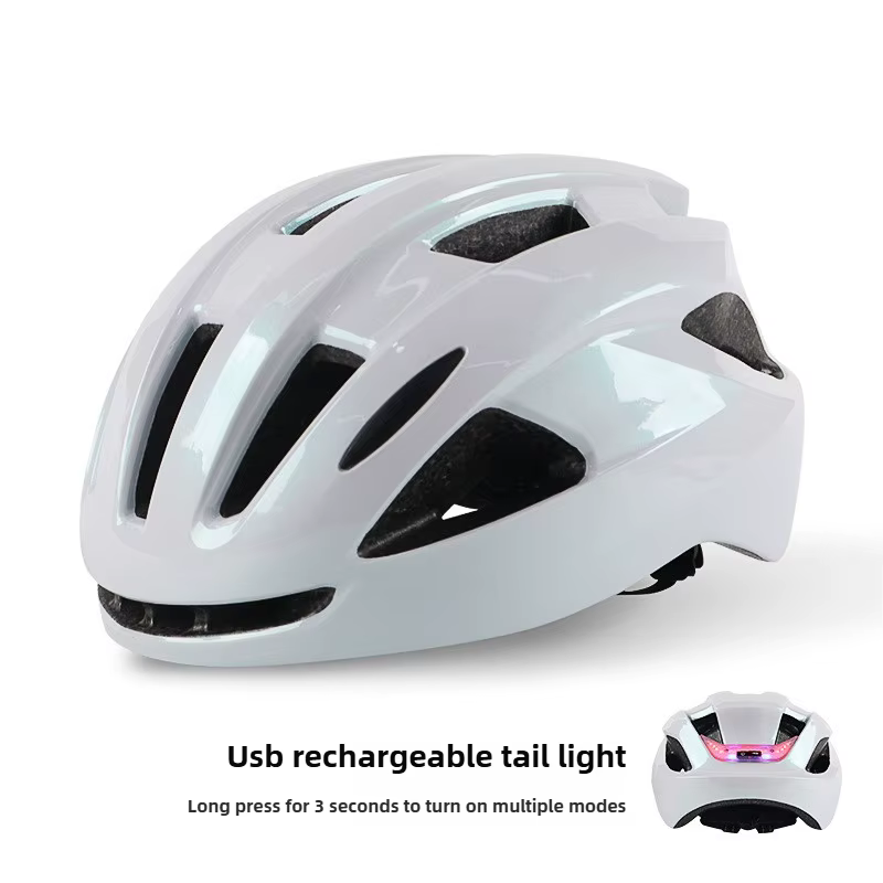 EPS casque de cyclisme homme femmes route VTT casque Rechargeable bord conception casques de vélo po