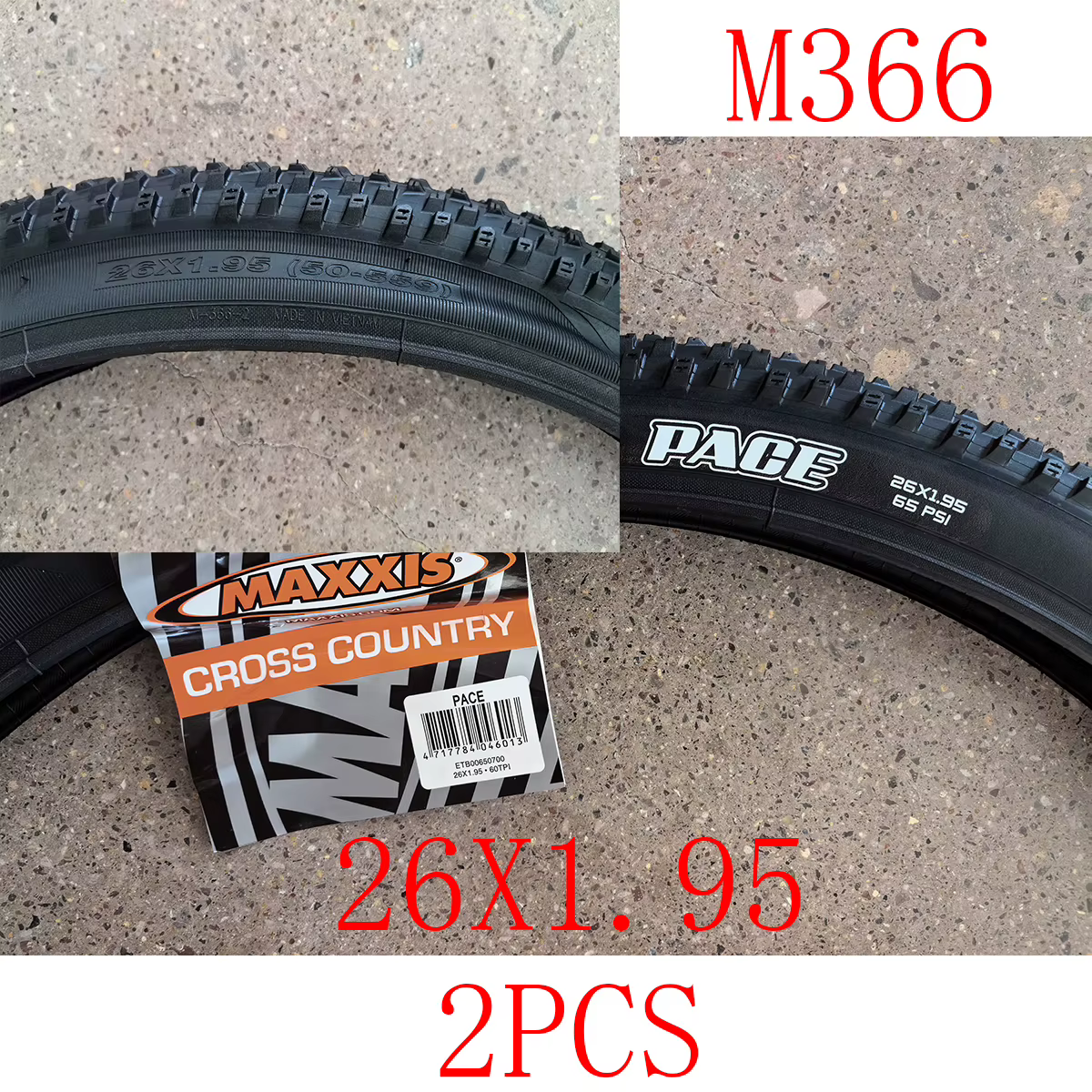 2 pneus de vélo MAXXIS 26, 26*2.1, 27.5*1.95, pneus de VTT, 26*1.95, 27.5*2.1, 29*2.1, Pace M333 M36
