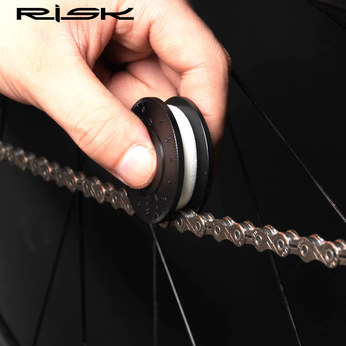 Risque RL211 RL210 porte-chaîne de vélo de route de montagne gardien huileur vélo factice moyeu de c