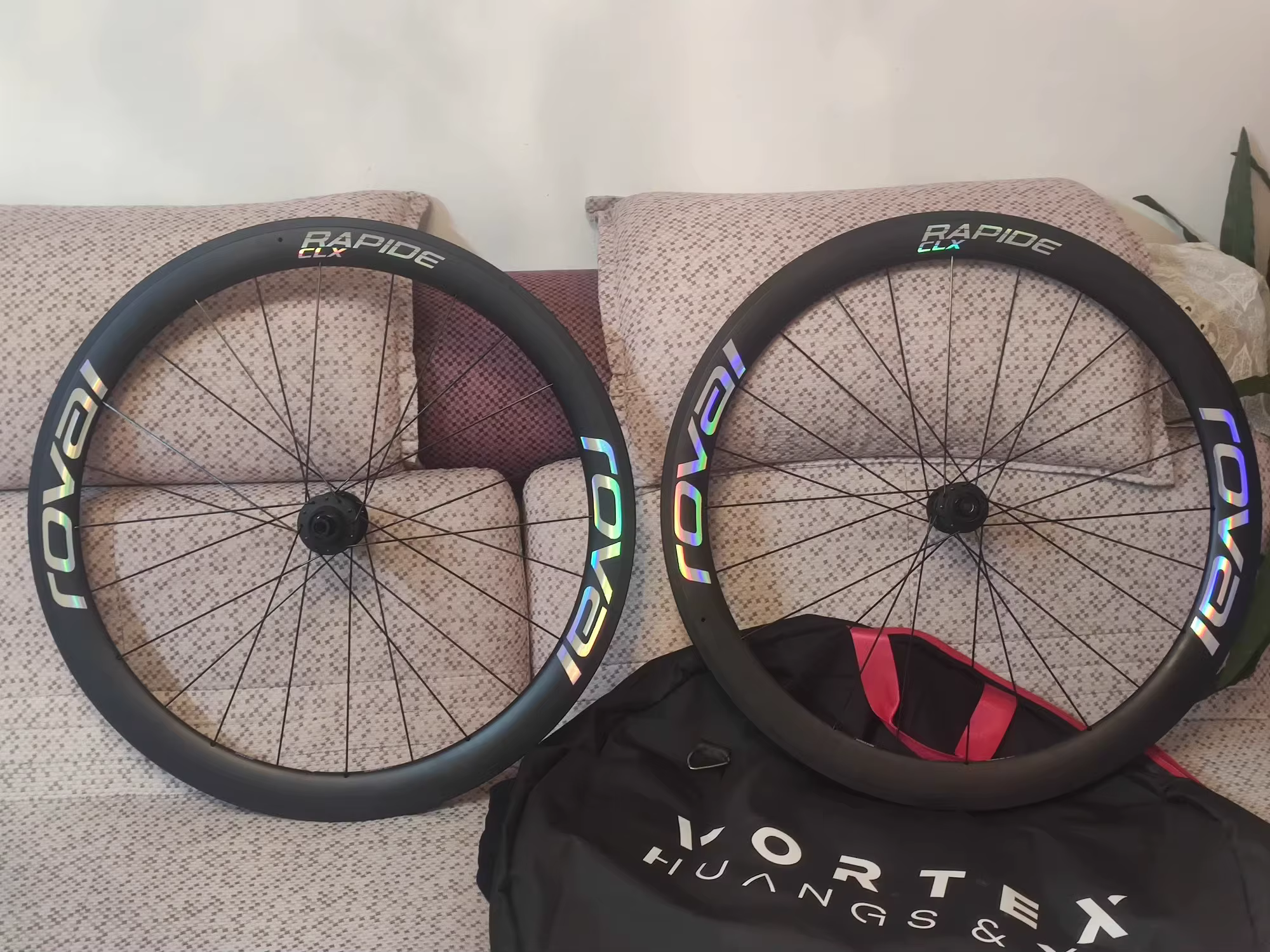 Autocollants de jeu de roues de vélo de route RAPIDE CLX, autocollants de jante de vélo, autocollant