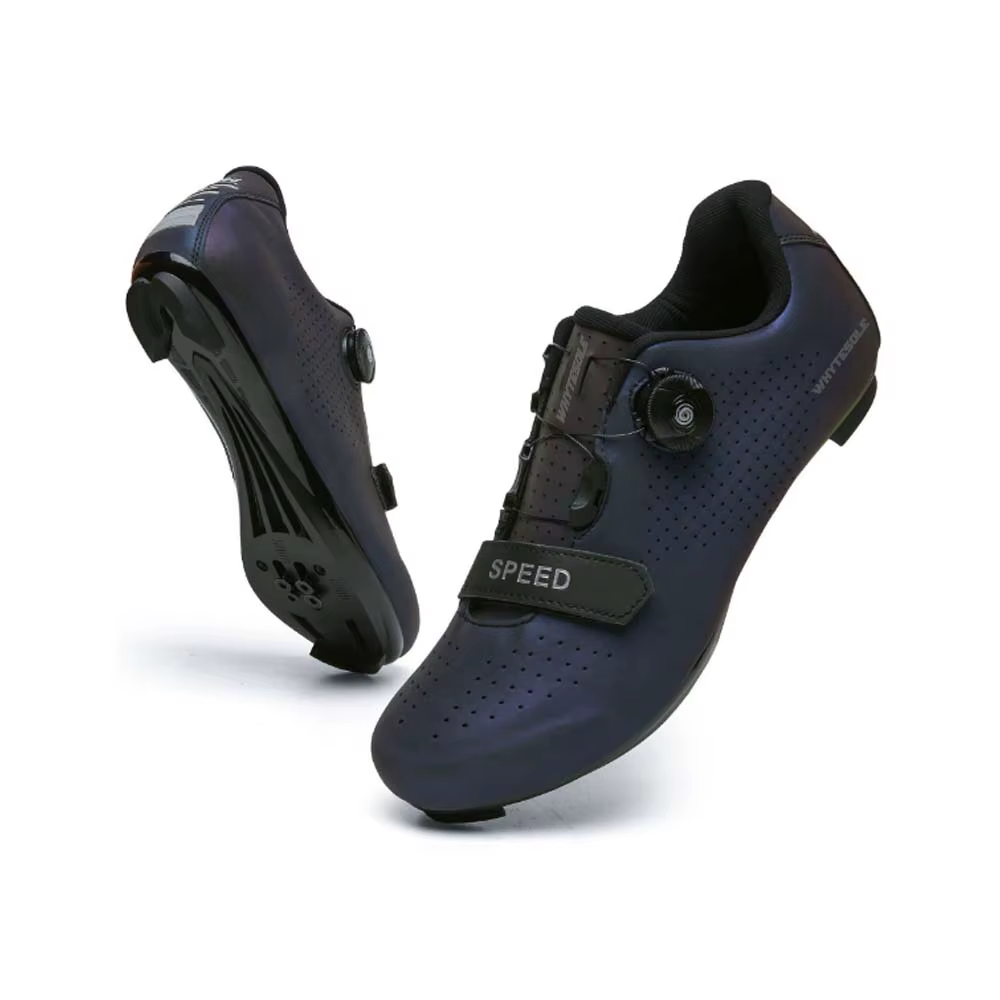 Whytesole hommes cyclisme Sneaker vtt chaussures plates taquet autobloquant VTT chaussures femmes ro