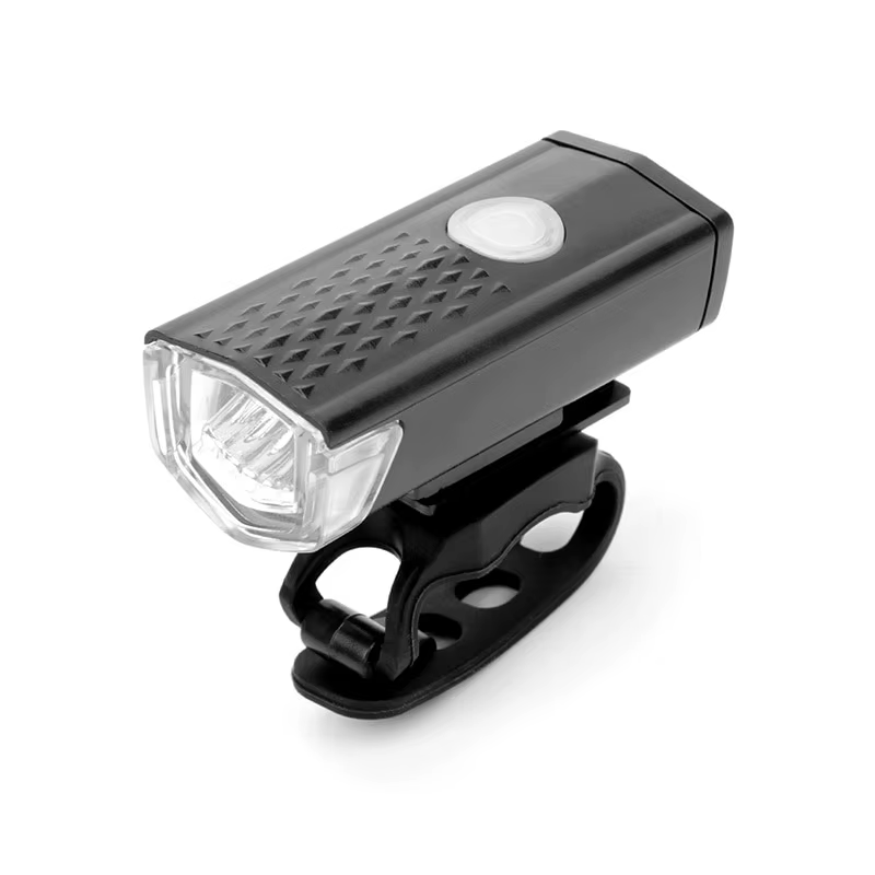 VTT Bike Front Lights USB LED Rechargeable Étanche Vtt Phare Vélo Lumière Avertissement Cyclisme Acc