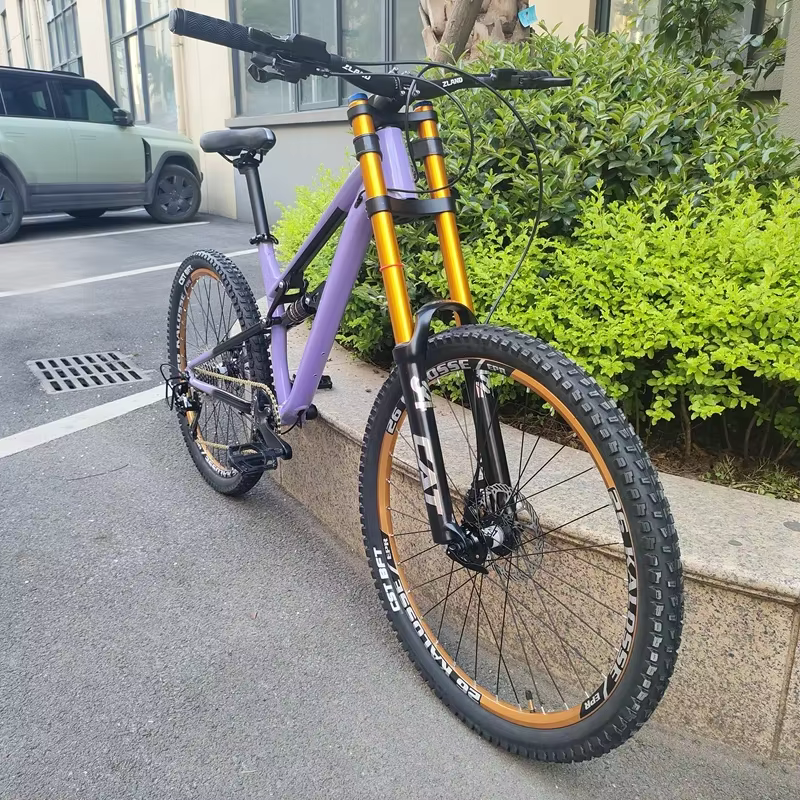 Vélo de montagne à suspension intégrale Kalosse, 26x17 pouces, 11 vitesses, vélo de montagne pour ad