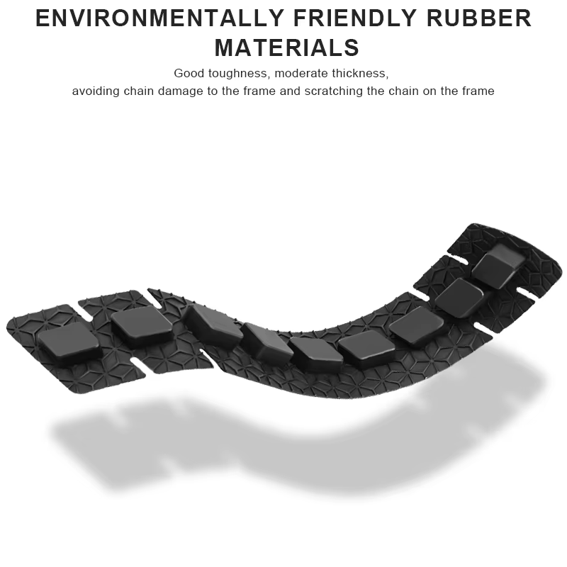Coussinet de Protection de base de vélo vtt 3D, cadre de maintien de chaîne en Silicone pour cyclism