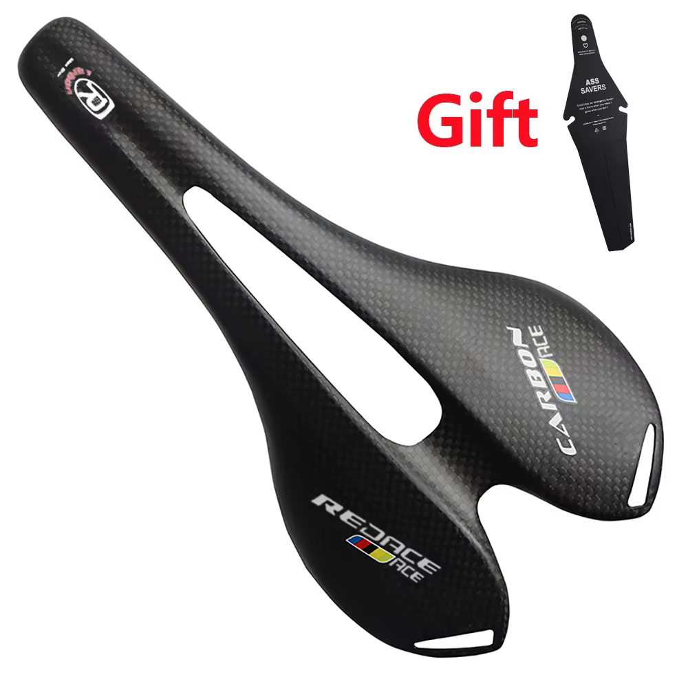 Selle de vélo entièrement en Fiber de carbone 3K, siège de vélo de route et vtt, équipement de Cycle