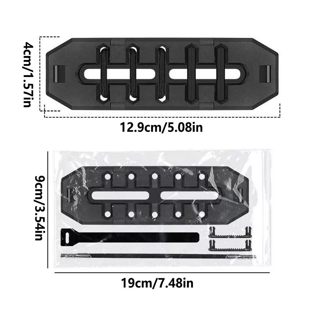 Support de gel énergétique pour vélos de montagne avec boucles élastiques, accessoires de cyclisme p