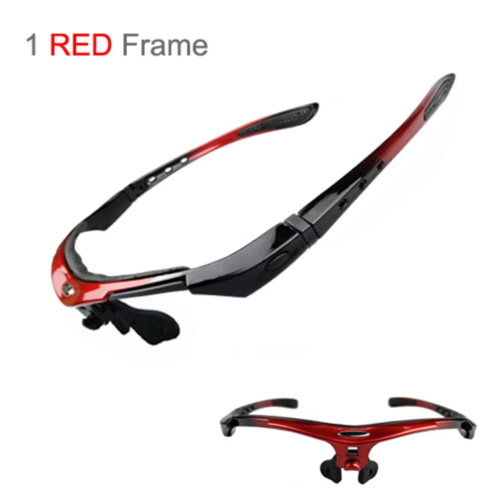 Lunettes de soleil polarisées pour cyclisme, ensemble de 5 lentilles, sport de plein air, pour homme