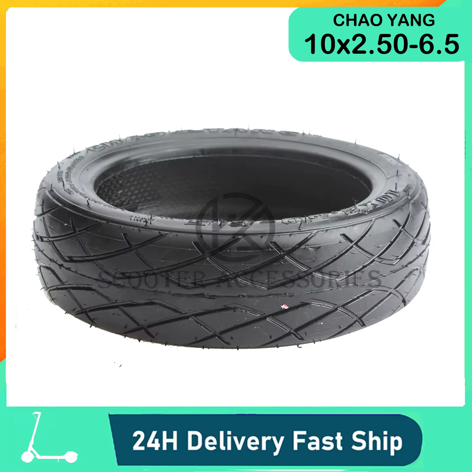 CHAOYANG 10x2.50-6.5 pneus Tubeless pour Inmotion S1 Ninebot Max tous les modèles de pièces de voitu