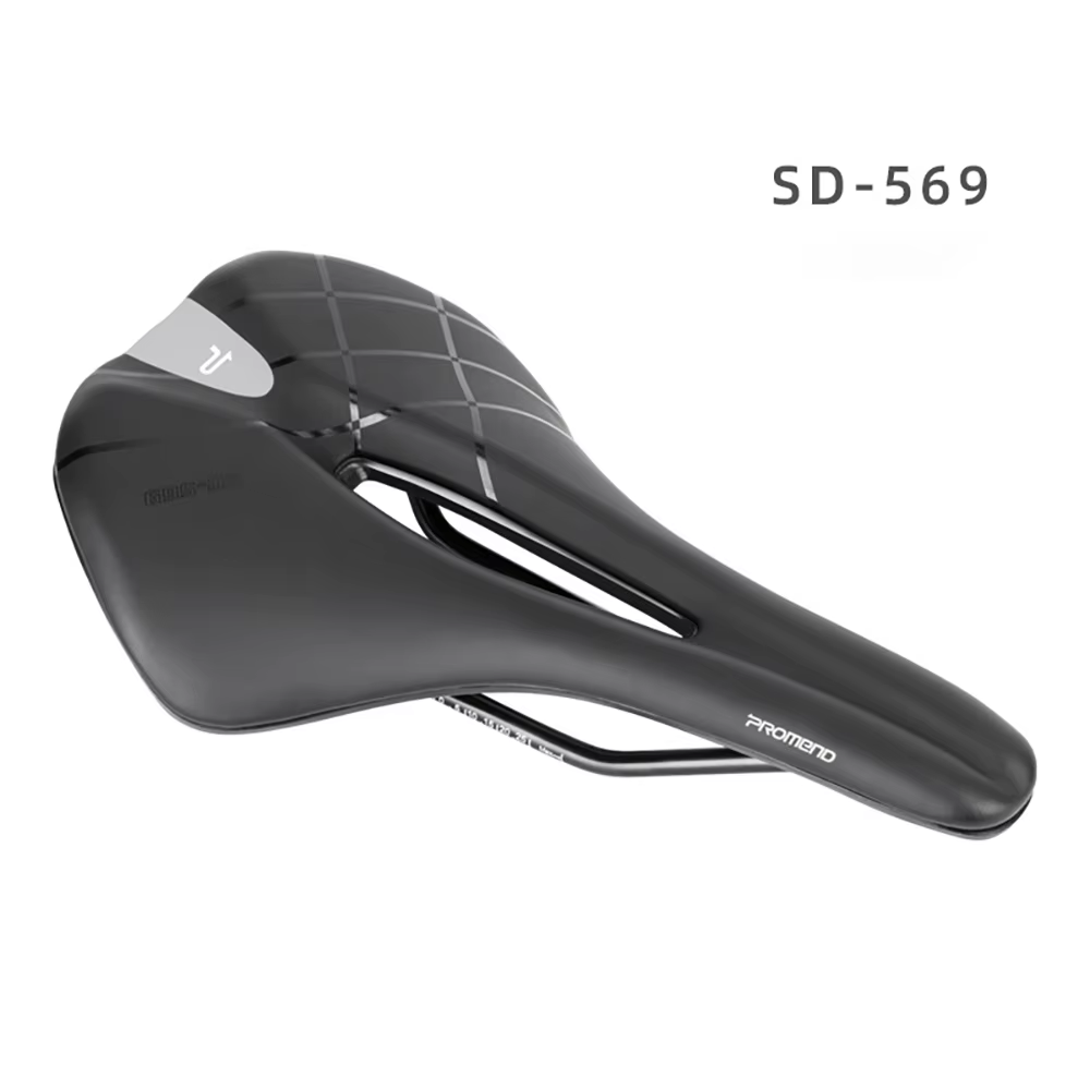 PROMEND-Selle de vélo de montagne, creuse, respirante, confortable, PVC, refroidissement, surface en