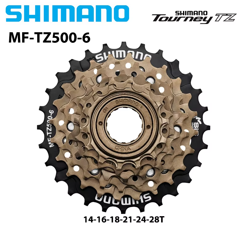 SHIMANO TOURNEY TZ500 6 vitesses 7 vitesses 8 vitesses roue libre Multiple 3x7 vitesses MF-TZ500-7 1