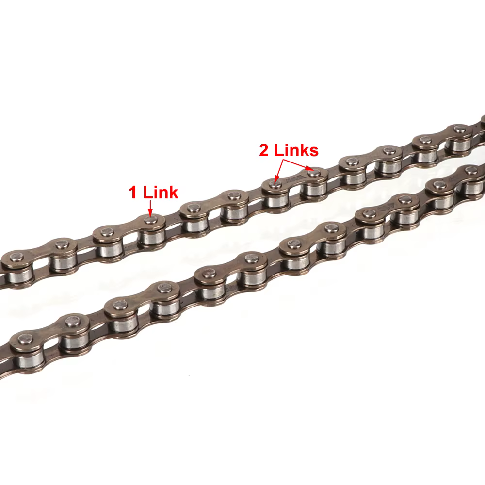 # 410 92L 104L 114L maillons chaîne de vélo chaîne à vitesse unique vélo électrique 1/2 "x 1/8" pièc