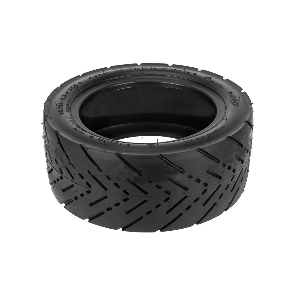 Pneu tubeless renforcé 90/65-6.5 pour trottinette électrique Kukirin G4, kit de remplacement complet