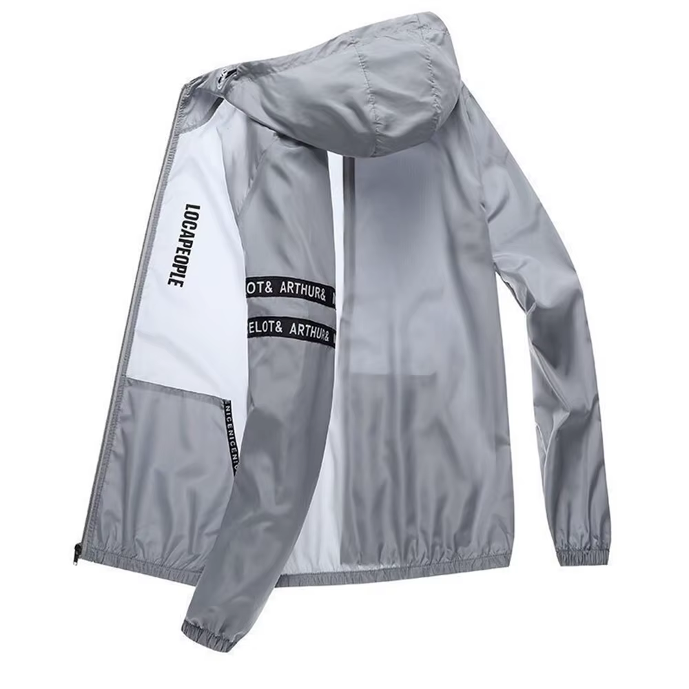 Protection solaire homme été cyclisme veste sport décontracté jeunesse manteau Anti-UV Sports de ple