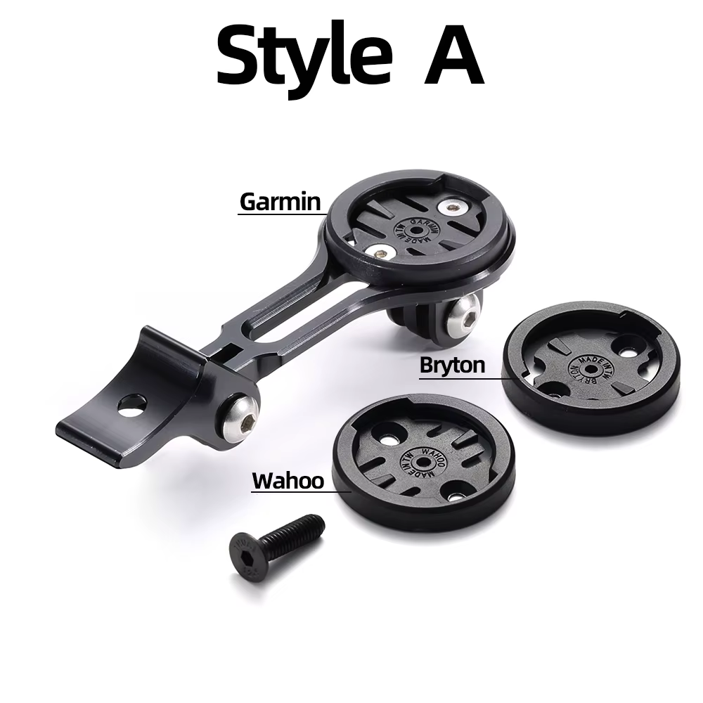 Support de montage combiné pour vélo de route, pour Garmin Wahoo Bryton Campatible avec guidon intég