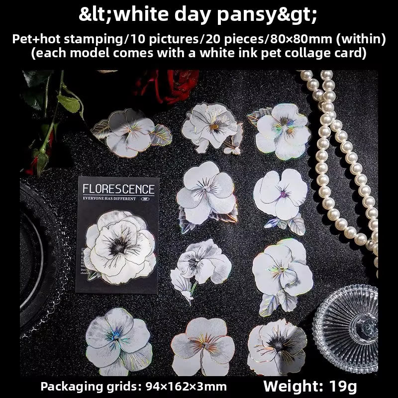 Autocollants de vélo fleur pour cadre de vélo Tube supérieur décoratif pivoine Rose réfléchissant ét