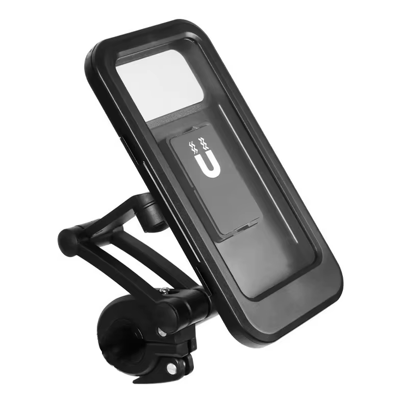 Support de téléphone portable pour moto et vélo, étanche, magnétique universel, GPS 360 °   Accessoi