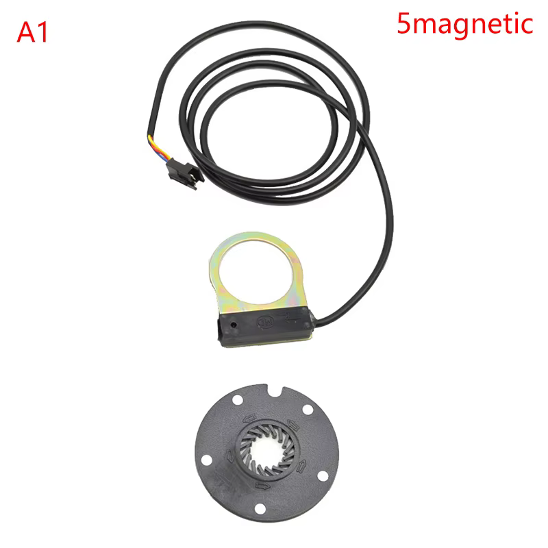 Kit de système PAS pour vélo électrique, capteur de vitesse magnétique, assistance au pédalage, 5/8/