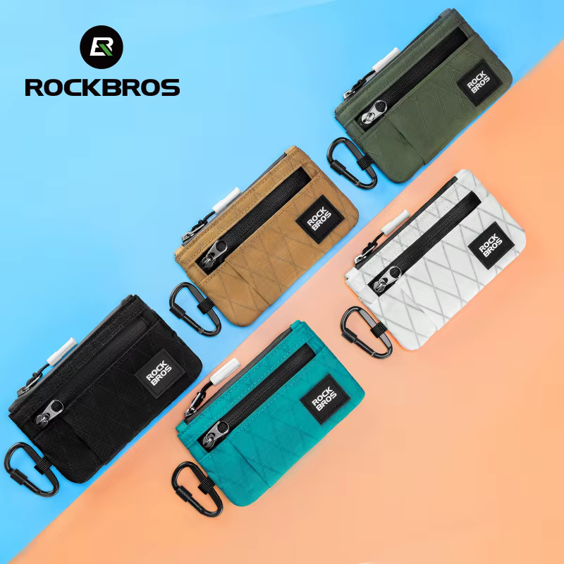 ROCKBROS sac de téléphone de cyclisme sac à main Portable léger boucle suspendue sac de carte multif