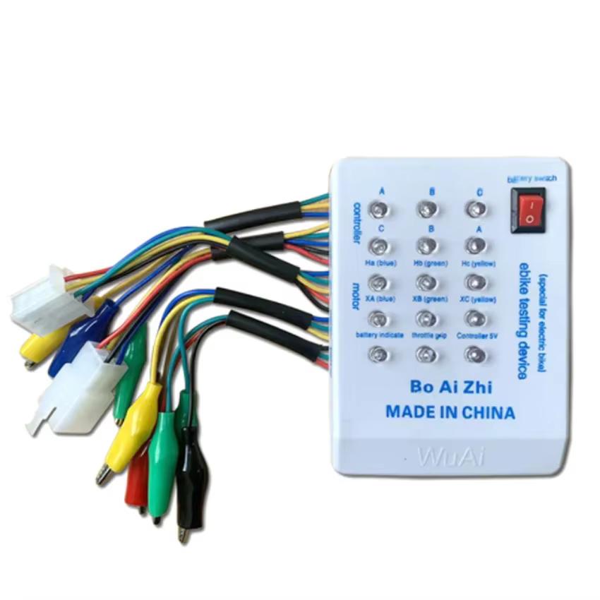 Contrôleur de vitesse sans balais pour vélo électrique, testeur précis 24V/36V/48V/60V/72V, accessoi