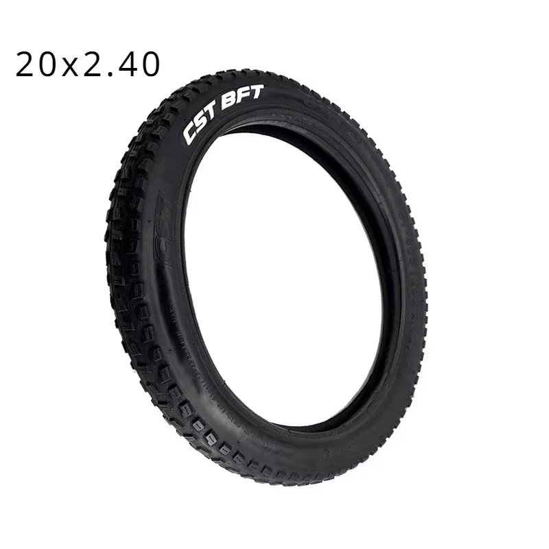 Pneu 20X2.4 61-406 BFT 20X2.40 adapté aux vélos pour enfants et véhicules tout-terrain de montagne,