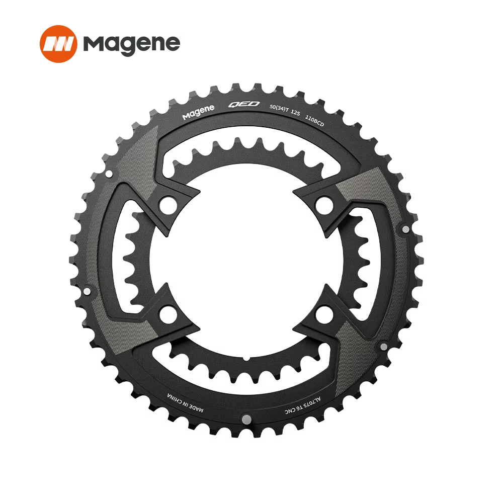 Magene plateau 110BCD fendu creux Ultra léger roue compteur de puissance vélo de route accessoires p