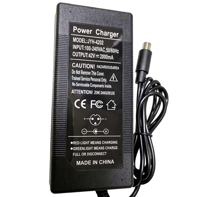 Chargeur de batterie pour Scooter électrique, AC 110V-220V, DC42V 2A, pour Xiaomi M365, Hoverboard a