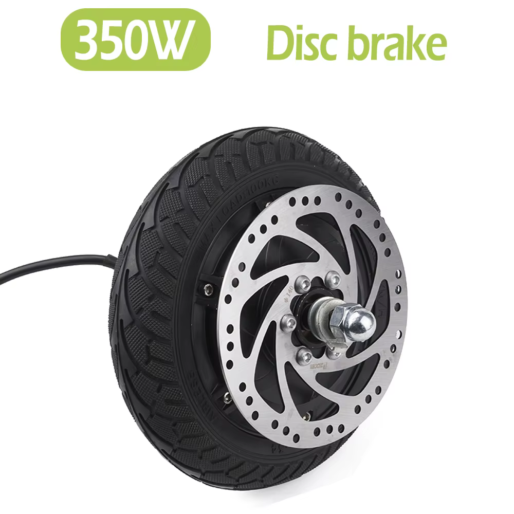 Moteur de moyeu sans engrenage de moteur de Scooter électrique de 8 pouces 24V/36V/48V 350W/500W mot